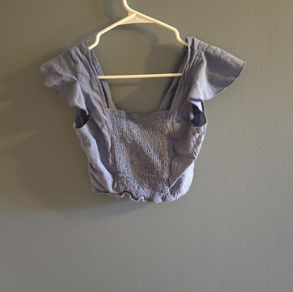 Blue Women's Top - Picture 4 of 4